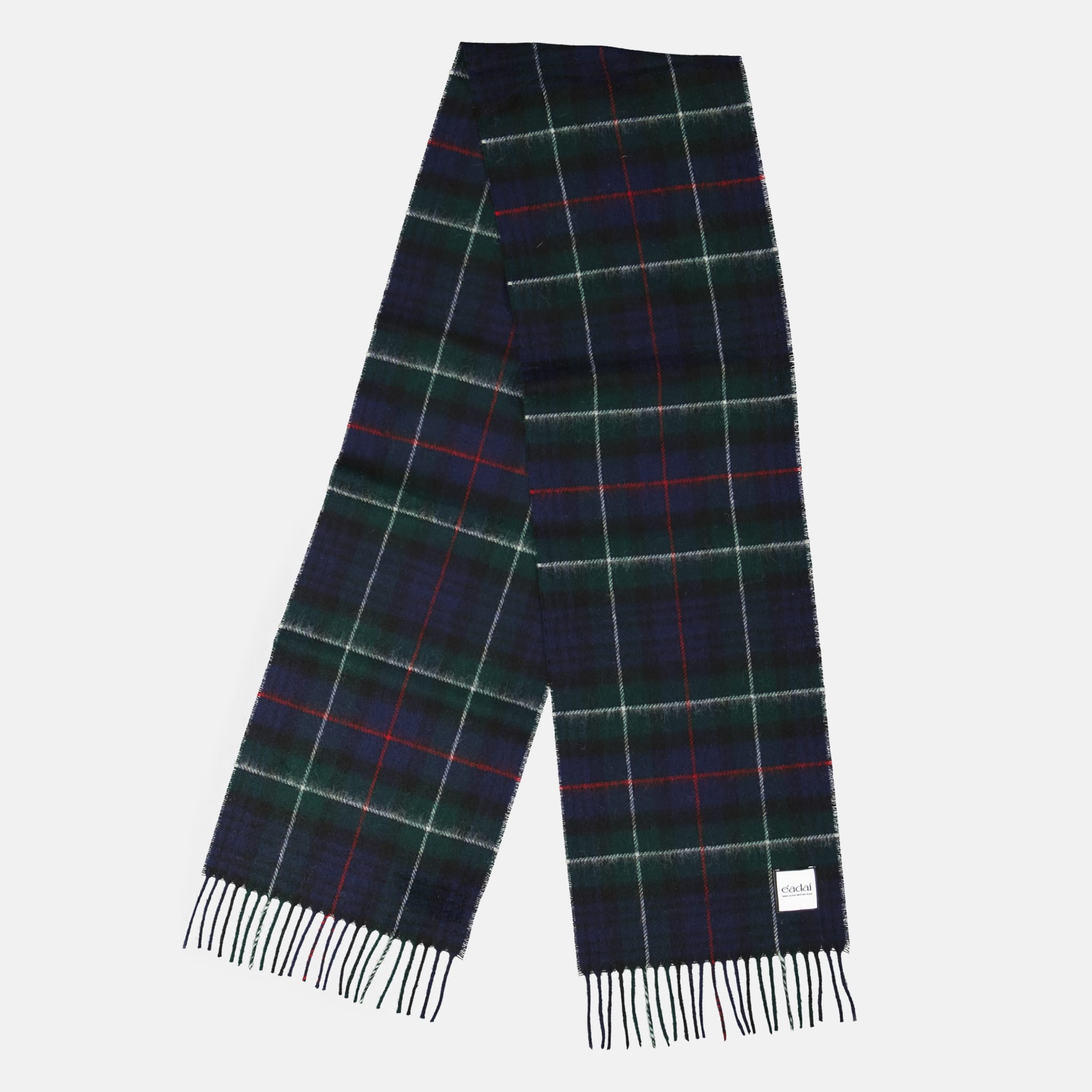 MacKenzie Tartan - Navy Blue, Green, Black, Red, White, Plaid Flannel –  Thistle & Stitch